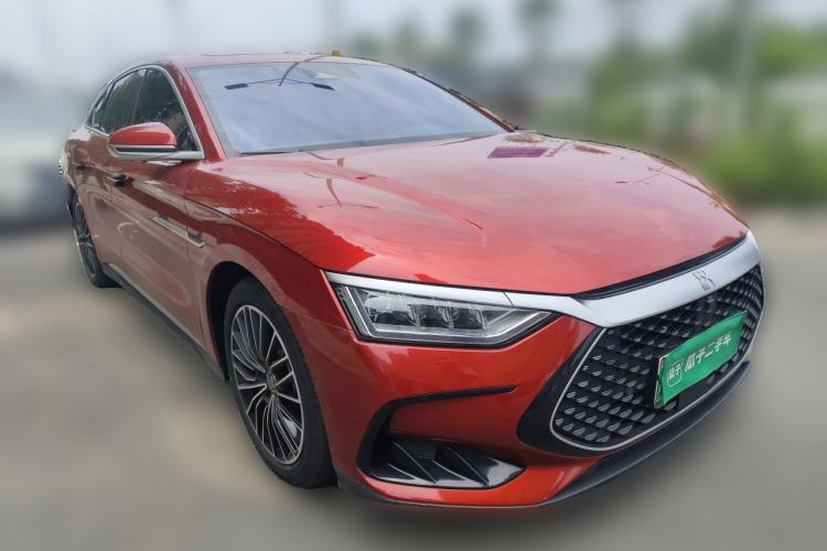 Used BYD Han 2022 DM-i 121KM Luxury Model Front Right 45 Deg