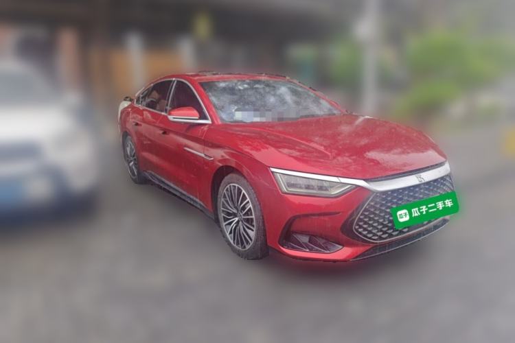 Used BYD Han 2022 DM-i 121KM Luxury Model Front Right 45 Deg