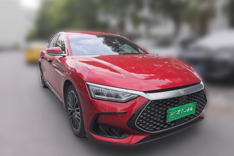 Used BYD Han 2022 DM-i 121KM Prestige Model Front Right 45 Deg