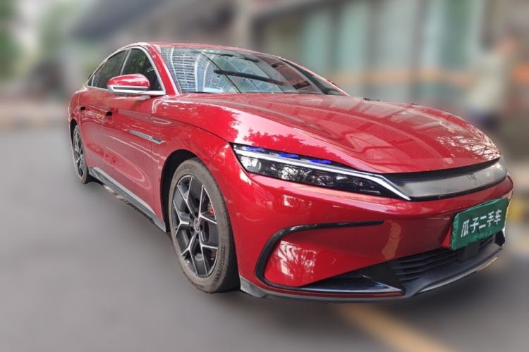 Used BYD Han 2022 EV Genesis Edition 715 km Front-Wheel-Drive Flagship Model Front Right 45 Deg