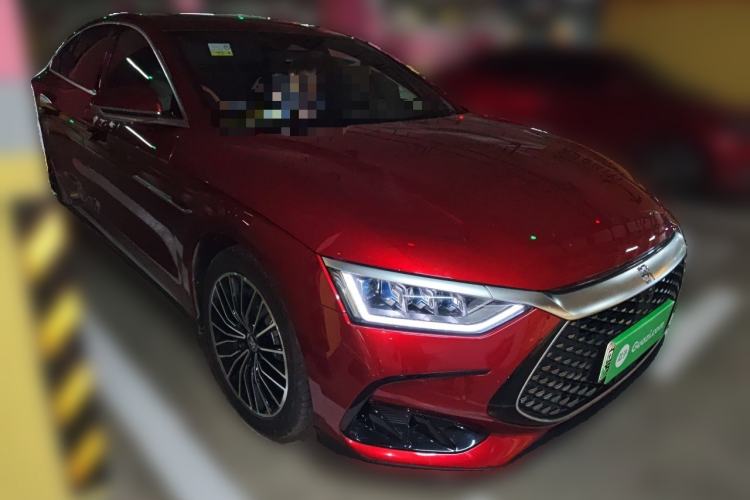 Used BYD Han 2022 DM-i 121KM Luxury Model Front Right 45 Deg