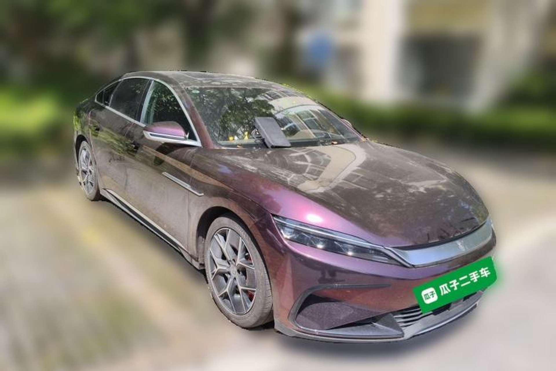 Used BYD Han 2022 EV Genesis Edition 715 km Front-Wheel-Drive Flagship Model Front Right 45 Deg