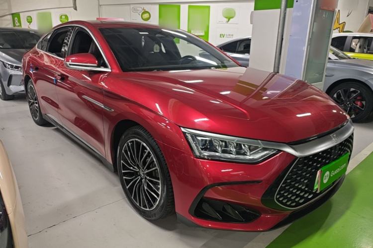 Used BYD Han 2022 DM-i 121KM Luxury Model Front Right 45 Deg