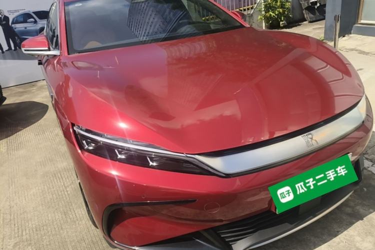 Used BYD Han 2022 EV Genesis Edition 610KM All-Wheel Drive Premium Model Front Right 45 Deg