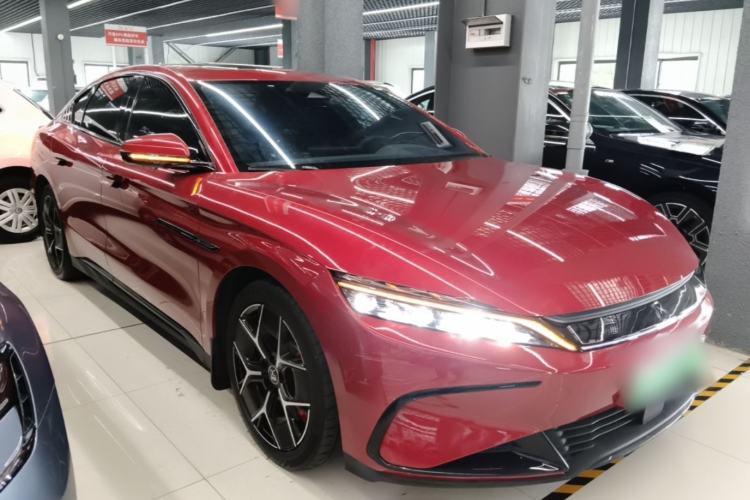 Used BYD Han 2022 EV Genesis Edition 715 km Front-Wheel-Drive Flagship Model Front Right 45 Deg
