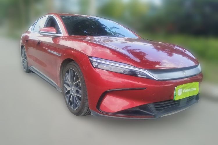 Used BYD Han 2022 EV Genesis Edition 610KM All-Wheel Drive Premium Model Front Right 45 Deg