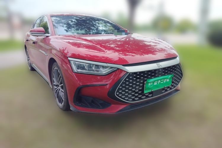 Used BYD Han 2022 DM-i 121KM Prestige Model Front Right 45 Deg