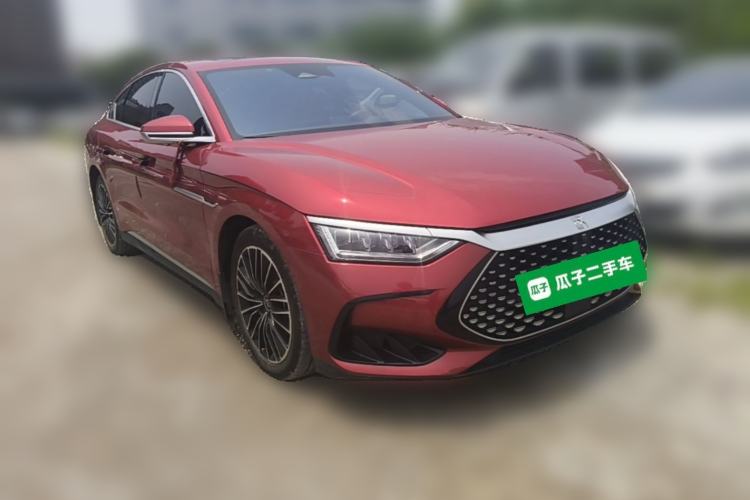 Used BYD Han 2022 DM-i 121KM Luxury Model Front Right 45 Deg