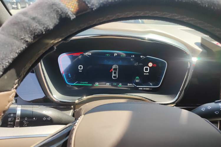 Used BYD Han 2022 DM-i 121KM Prestige Model Instrument Cluster