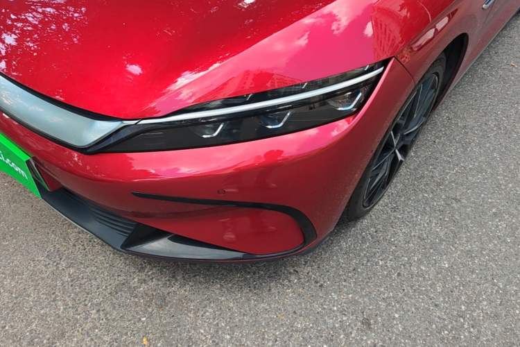 Used BYD Han 2022 EV Genesis Edition 610KM All-Wheel Drive Premium Model Left Front Headlight