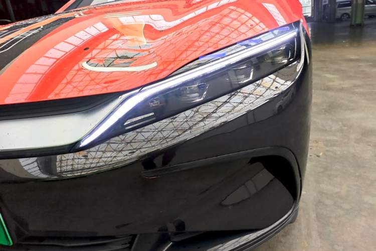 Used BYD Han 2022 EV Genesis Edition 715 km Front-Wheel-Drive Flagship Model Left Front Headlight