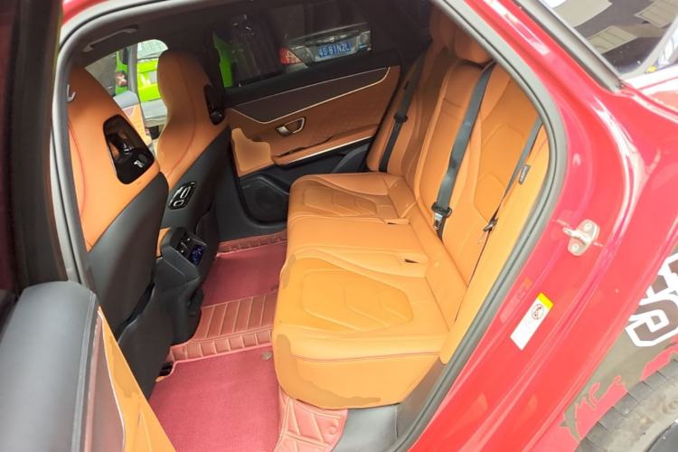 Used BYD Han 2022 EV Genesis Edition 715 km Front-Wheel-Drive Flagship Model Left Rear Seat