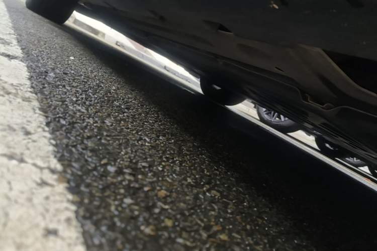 Used BYD Han 2022 EV Genesis Edition 610KM All-Wheel Drive Premium Model Left Side Sill