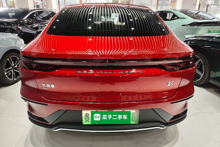 Used BYD Han 2022 EV Genesis Edition 715 km Front-Wheel-Drive Flagship Model Rear