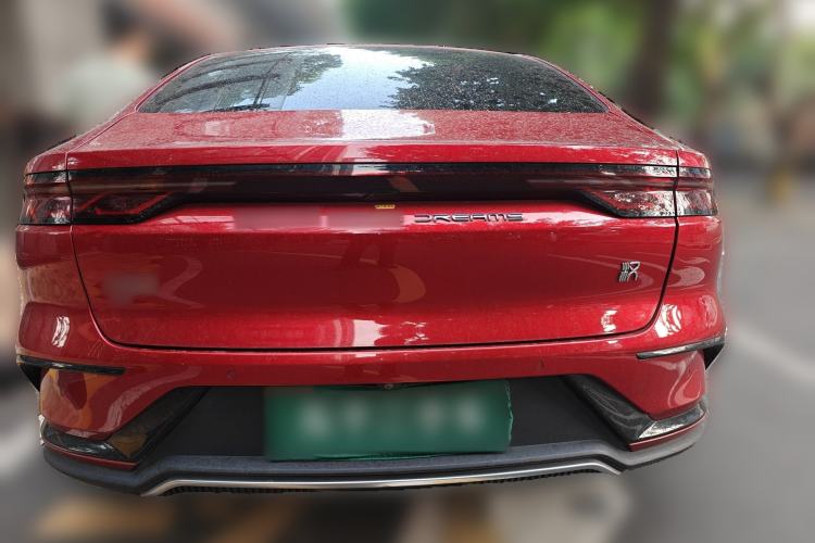 Used BYD Han 2022 EV Genesis Edition 715 km Front-Wheel-Drive Flagship Model Rear