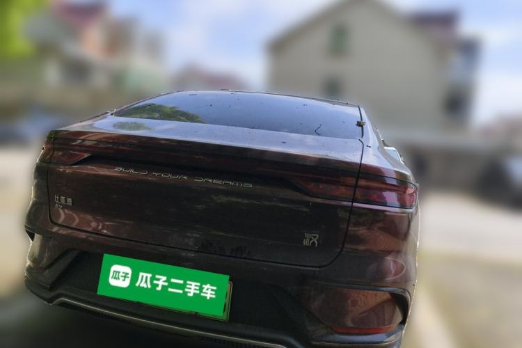 Used BYD Han 2022 EV Genesis Edition 715 km Front-Wheel-Drive Flagship Model Rear