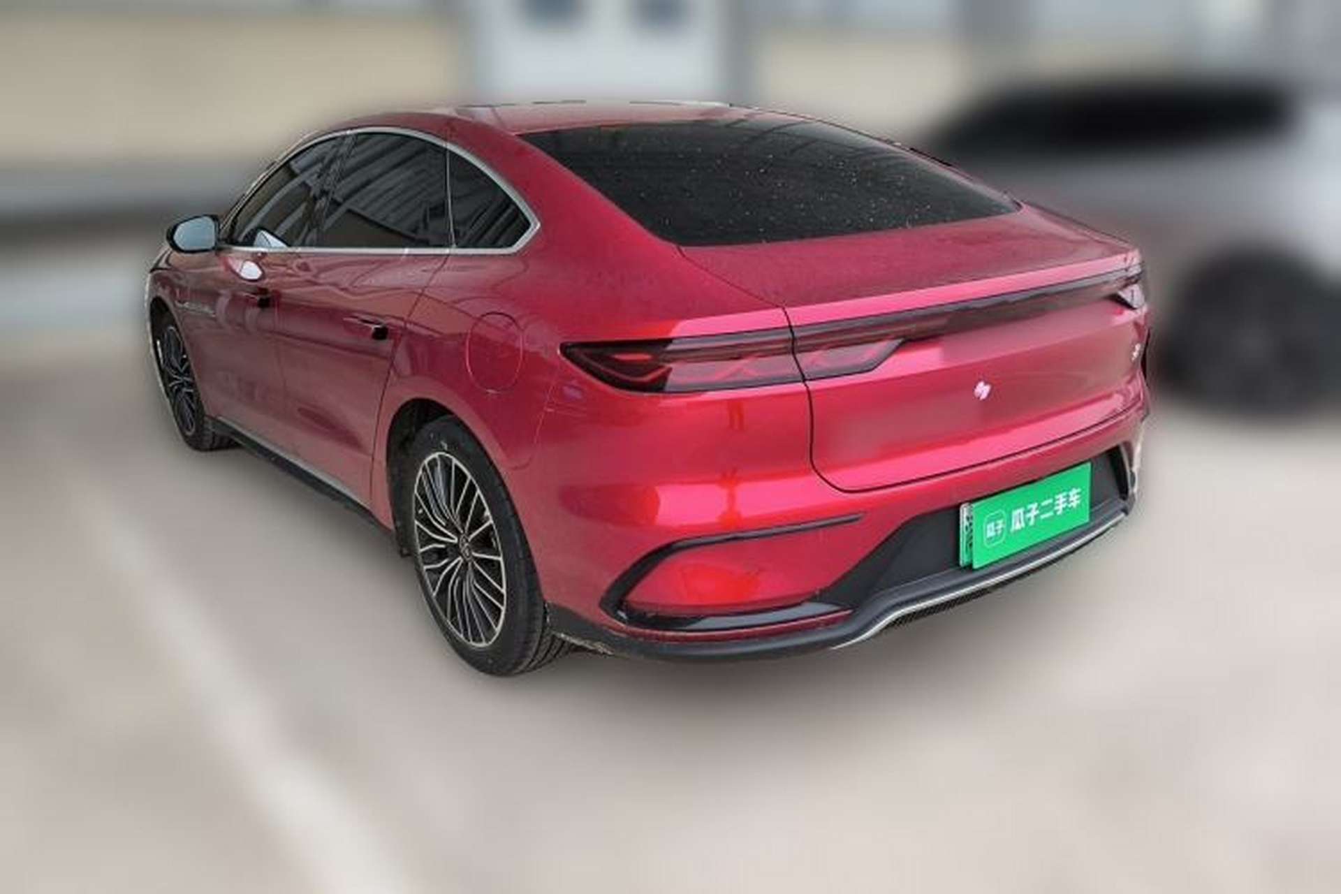 Used BYD Han 2022 DM-i 121KM Luxury Model Rear Left 45 Deg