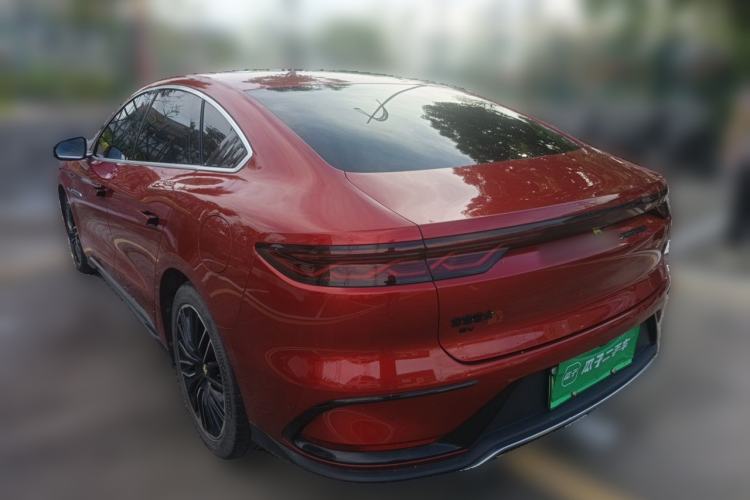 Used BYD Han 2022 DM-i 121KM Luxury Model Rear Left 45 Deg