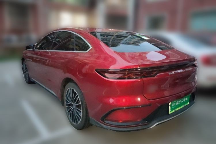 Used BYD Han 2022 DM-i 121KM Luxury Model Rear Left 45 Deg