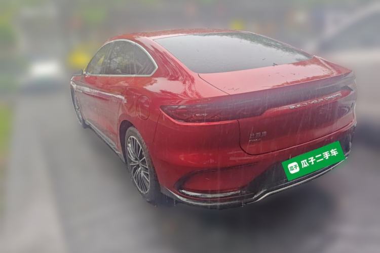 Used BYD Han 2022 DM-i 121KM Luxury Model Rear Left 45 Deg