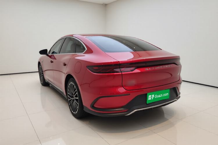 Used BYD Han 2022 DM-i 121KM Luxury Model Rear Left 45 Deg
