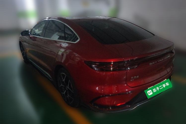 Used BYD Han 2022 EV Genesis Edition 715 km Front-Wheel-Drive Flagship Model Rear Left 45 Deg