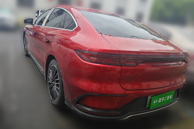 Used BYD Han 2022 DM-i 121KM Luxury Model Rear Left 45 Deg