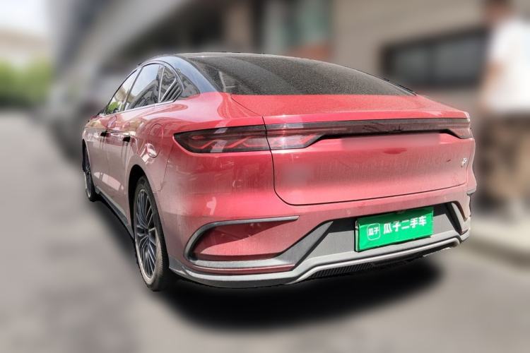 Used BYD Han 2022 DM-i 121KM Luxury Model Rear Left 45 Deg