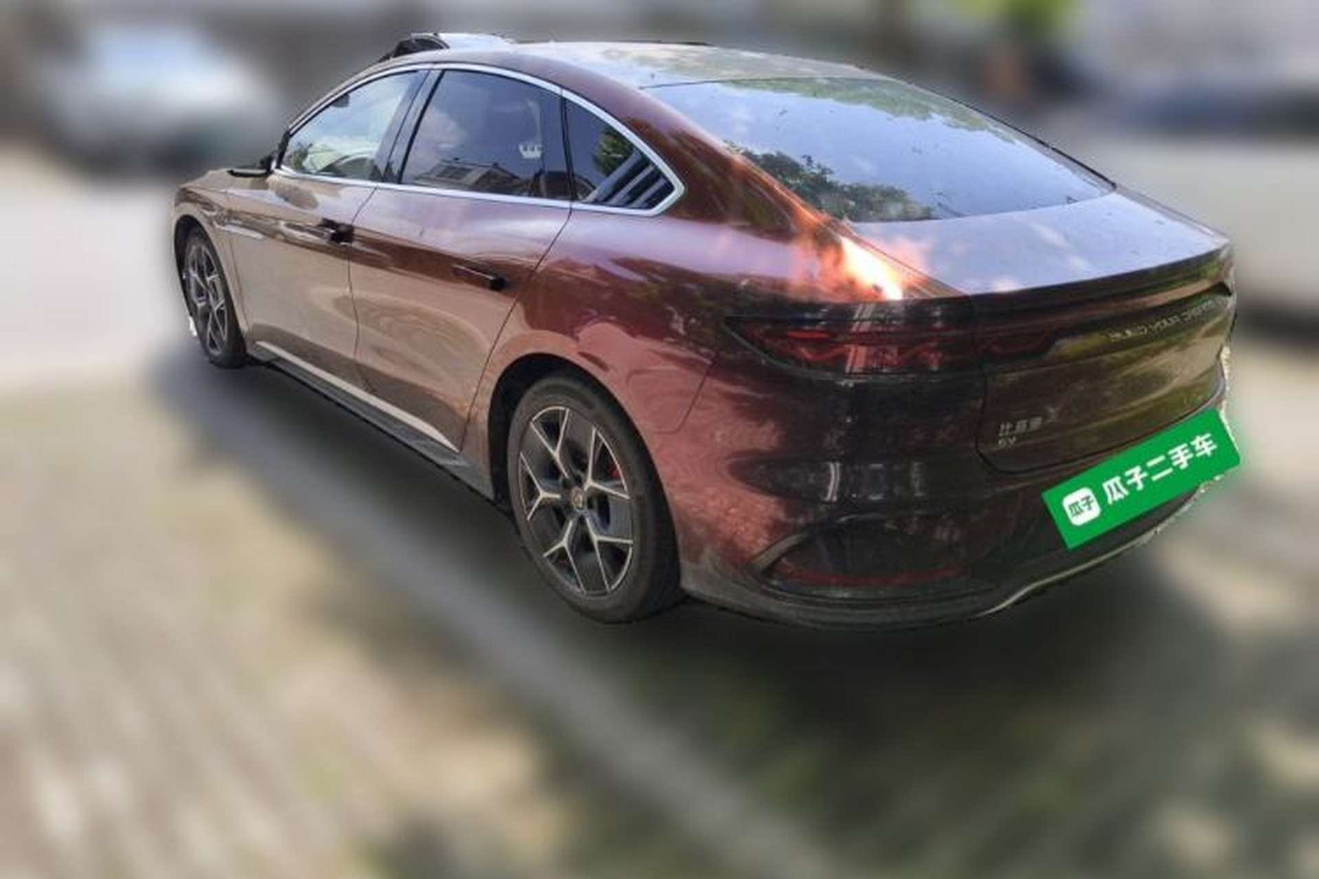 Used BYD Han 2022 EV Genesis Edition 715 km Front-Wheel-Drive Flagship Model Rear Left 45 Deg