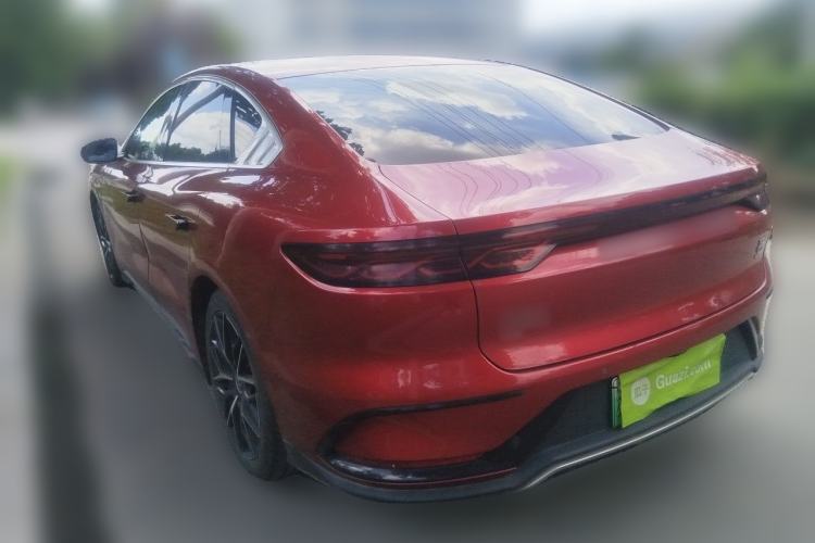 Used BYD Han 2022 EV Genesis Edition 610KM All-Wheel Drive Premium Model Rear Left 45 Deg