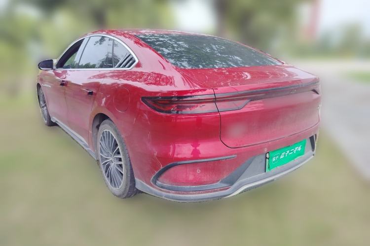 Used BYD Han 2022 DM-i 121KM Prestige Model Rear Left 45 Deg
