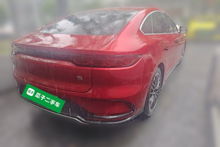 Used BYD Han 2022 DM-i 121KM Luxury Model Rear Right 45 Deg