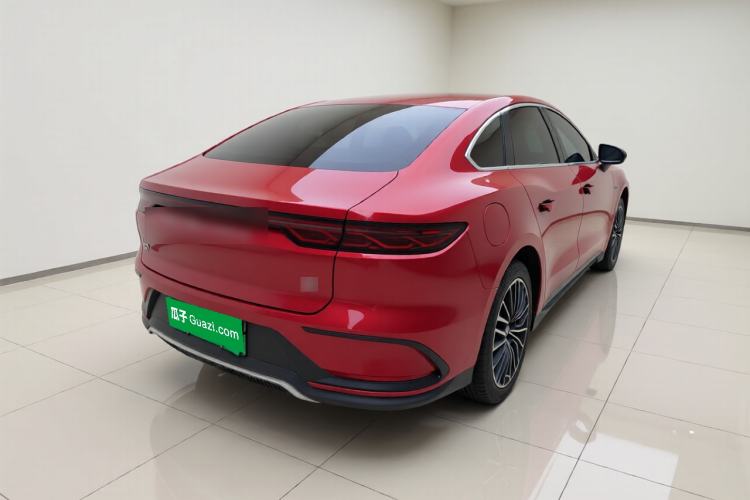Used BYD Han 2022 DM-i 121KM Luxury Model Rear Right 45 Deg