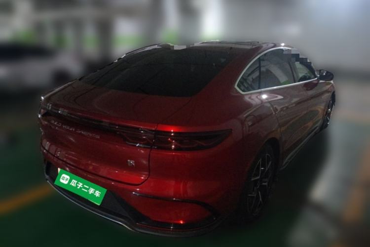 Used BYD Han 2022 EV Genesis Edition 715 km Front-Wheel-Drive Flagship Model Rear Right 45 Deg