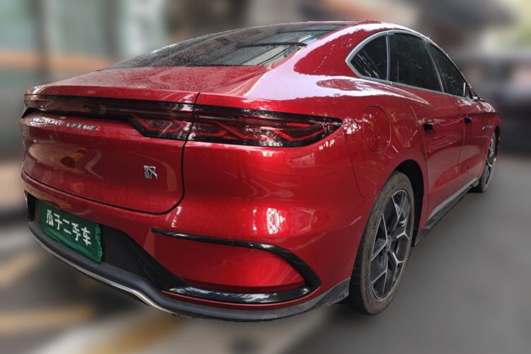 Used BYD Han 2022 EV Genesis Edition 715 km Front-Wheel-Drive Flagship Model Rear Right 45 Deg