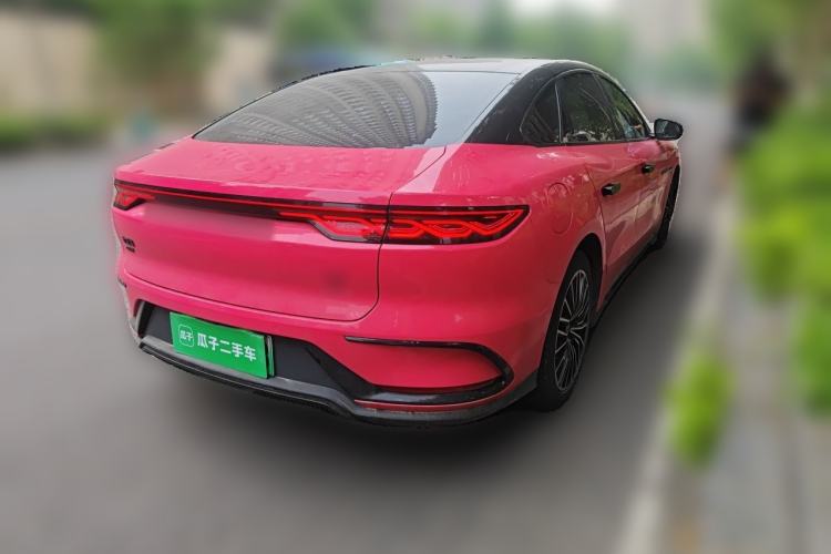 Used BYD Han 2022 DM-i 121KM Luxury Model Rear Right 45 Deg
