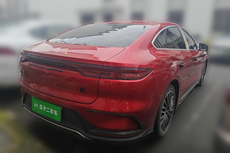 Used BYD Han 2022 DM-i 121KM Luxury Model Rear Right 45 Deg