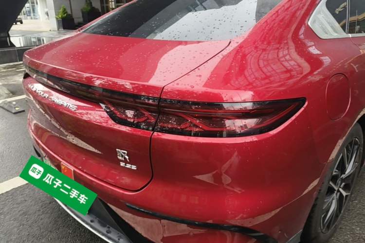Used BYD Han 2022 EV Genesis Edition 610KM All-Wheel Drive Premium Model Rear Right 45 Deg