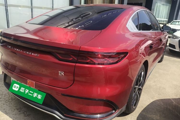 Used BYD Han 2022 EV Genesis Edition 610KM All-Wheel Drive Premium Model Rear Right 45 Deg