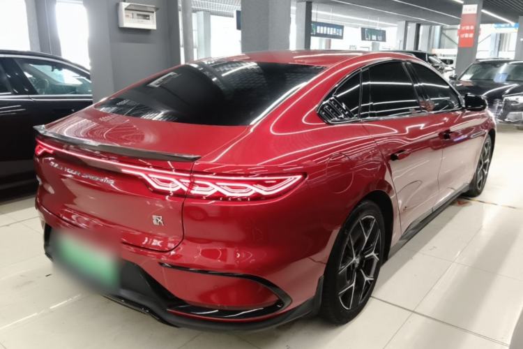 Used BYD Han 2022 EV Genesis Edition 715 km Front-Wheel-Drive Flagship Model Rear Right 45 Deg