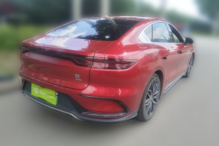 Used BYD Han 2022 EV Genesis Edition 610KM All-Wheel Drive Premium Model Rear Right 45 Deg