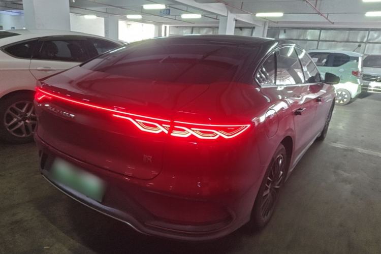 Used BYD Han 2022 DM-i 121KM Luxury Model Rear Right 45 Deg