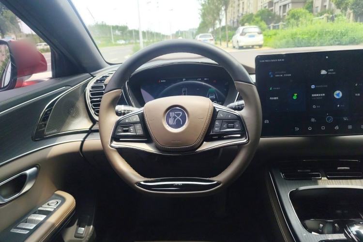 Used BYD Han 2022 DM-i 121KM Luxury Model Steering Wheel