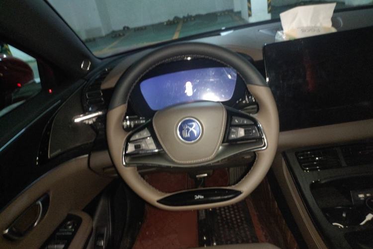 Used BYD Han 2022 EV Genesis Edition 715 km Front-Wheel-Drive Flagship Model Steering Wheel