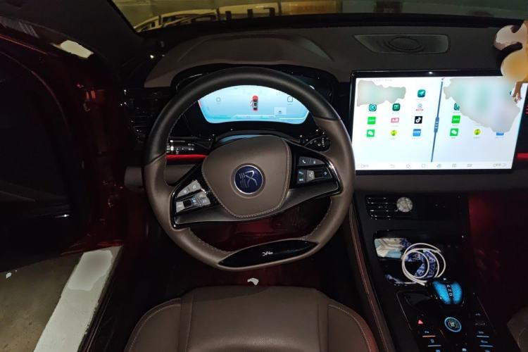 Used BYD Han 2022 DM-i 121KM Luxury Model Steering Wheel