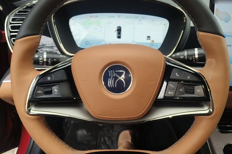 Used BYD Han 2022 EV Genesis Edition 610KM All-Wheel Drive Premium Model Steering Wheel