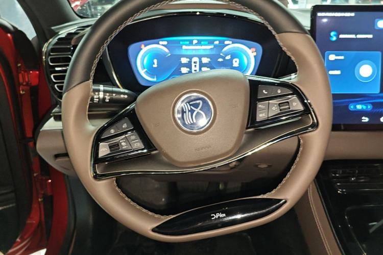 Used BYD Han 2022 EV Genesis Edition 715KM Front-Wheel-Drive Prestige Model Steering Wheel
