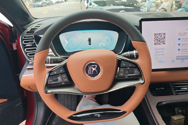 Used BYD Han 2022 EV Genesis Edition 610KM All-Wheel Drive Premium Model Steering Wheel