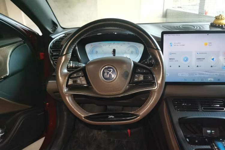 Used BYD Han 2022 EV Genesis Edition 715 km Front-Wheel-Drive Flagship Model Steering Wheel