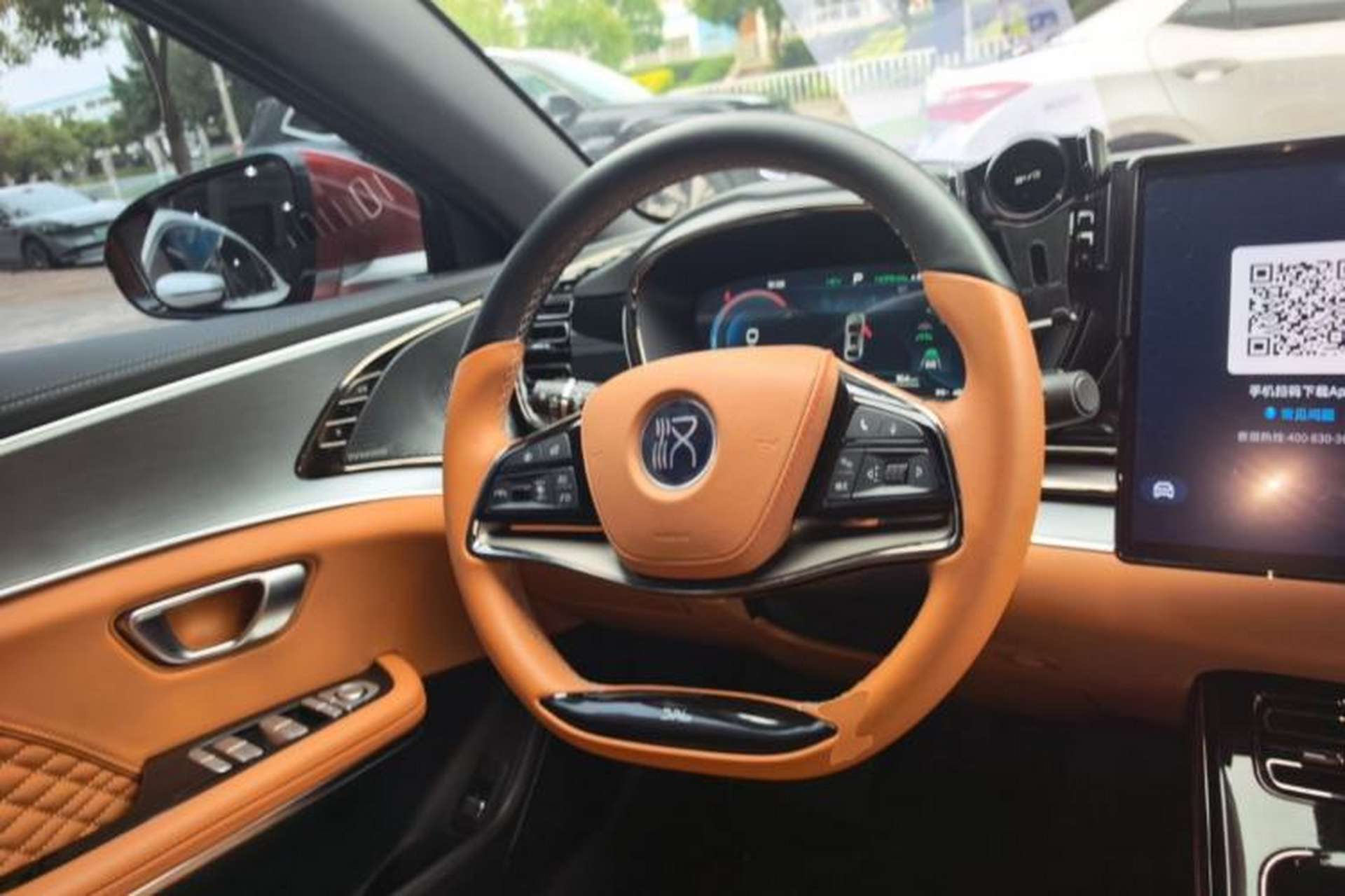 Used BYD Han 2022 DM-i 121KM Prestige Model Steering Wheel